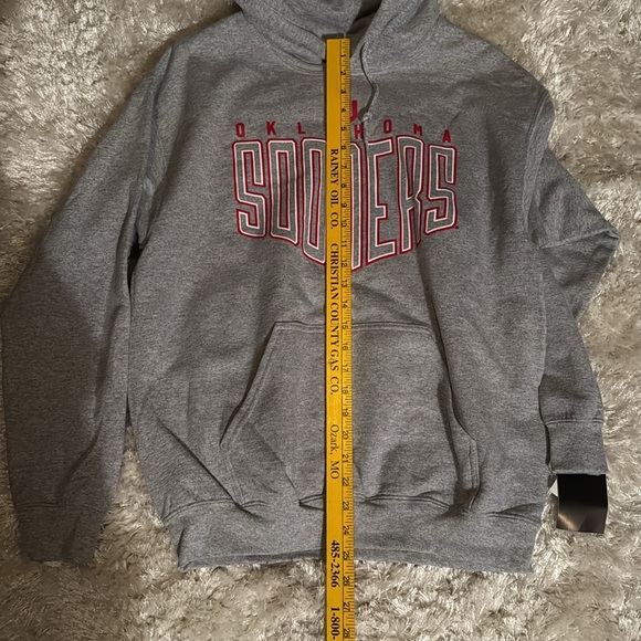 Oklahoma Sooners Gray Hoodie - Picture 3 of 4
